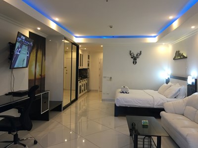 VT6 17/620 Studio Luxury - Sea View - Condominium - Pattaya Central - 