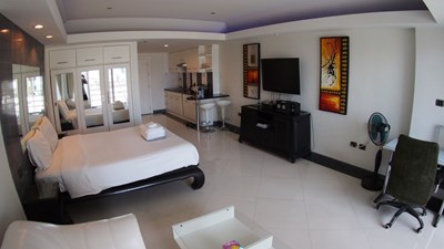 VT6 18/654 Studio Standard-Sea View - Condominium - Pattaya Central - 
