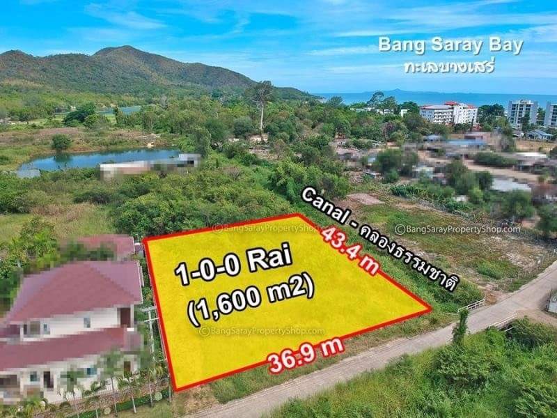 1 Rai Land For Sale Bangsaray Navy Area Land Cando Property